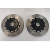 Clio 3 R3 MAX  - Disques compétition semi flottant sur bol alu