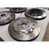 Alpine A110 - Disques compétition semi flottant sur bol alu