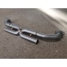 Porsche Carrera 997-2 - Suppression silencieux central X-pipe